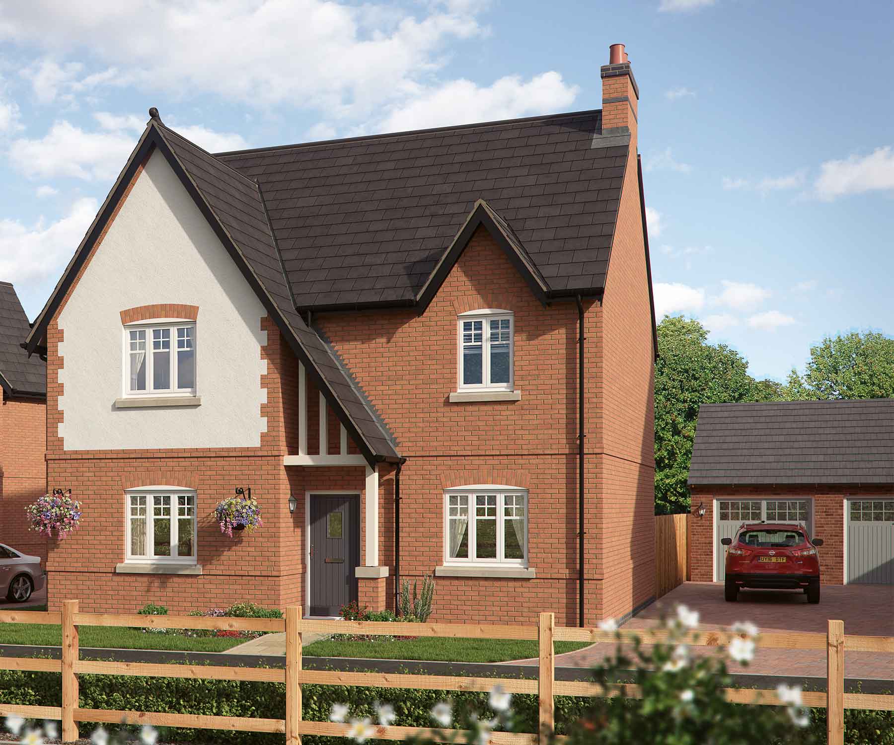 Willesley Fourbedroom house in Ravenstone, Leicestershire